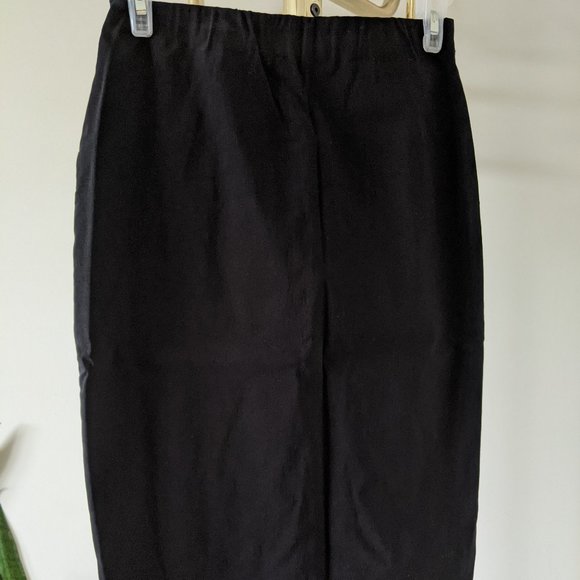 Black Knee-length Pencil Skirt - Picture 1 of 6